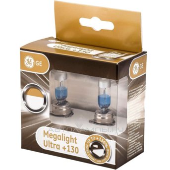 H7 12V- 55W (PX26d) (+130% света) Megalight Ultra +130 (к.уп.2шт.) 58520XNU 93039912 (58520XNU (ку.2))