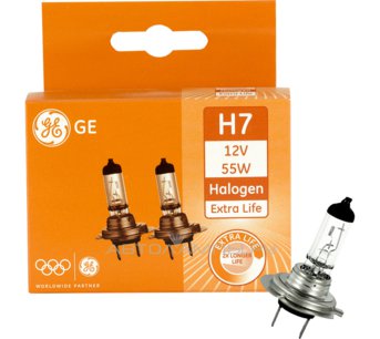 H7 12V- 55W (PX26d) (������. ���� ������) Extra Life (�.��.2��.) 93012303 (58520DPU) 58520DPU